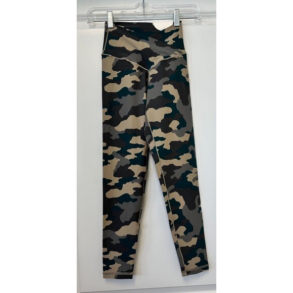 Offline Aerie Leggings Womens XS Short Real Me 7/8 Leggings Camo Hi Rise Cross - Picture 3 of 9